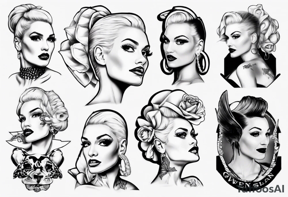 gwen stefani tattoo idea