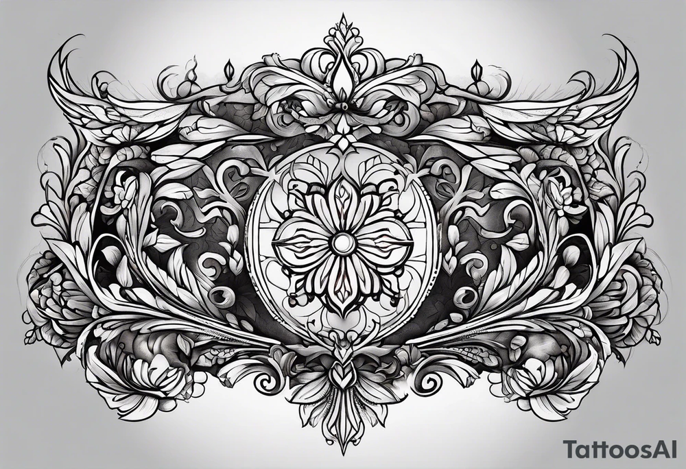 filigree tattoo idea