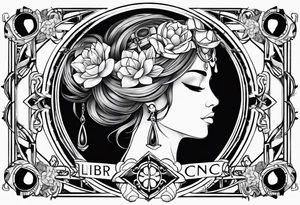 Libra wrist tattoo tattoo idea