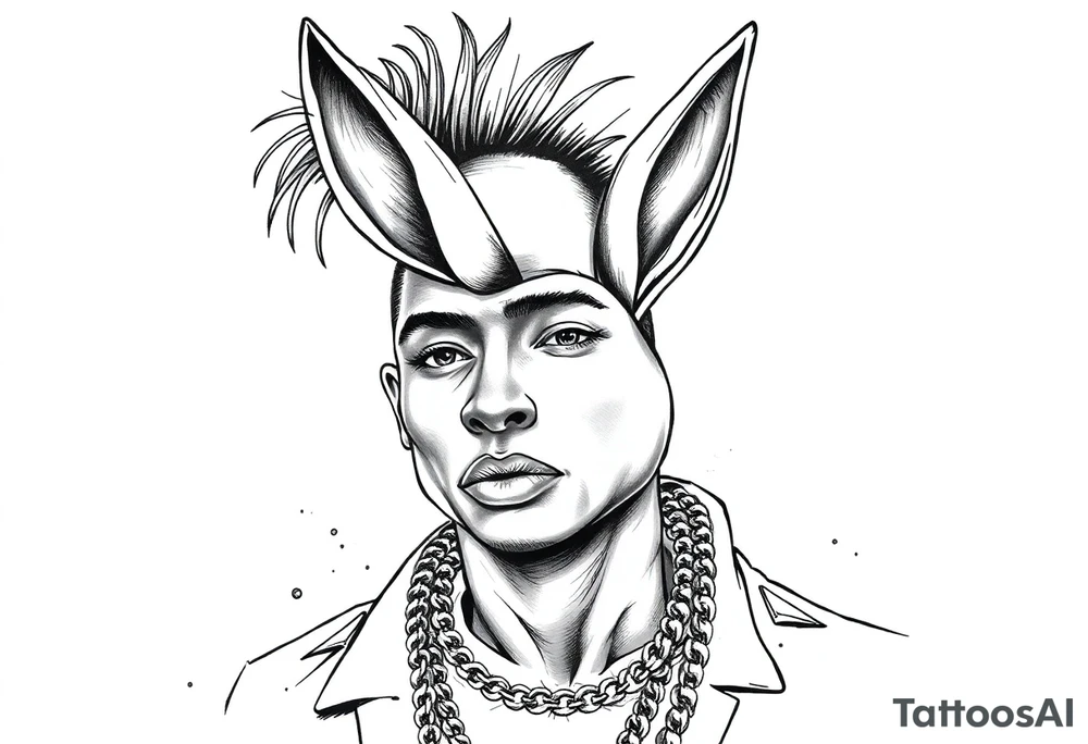 Playboy carti the rapper tattoo idea