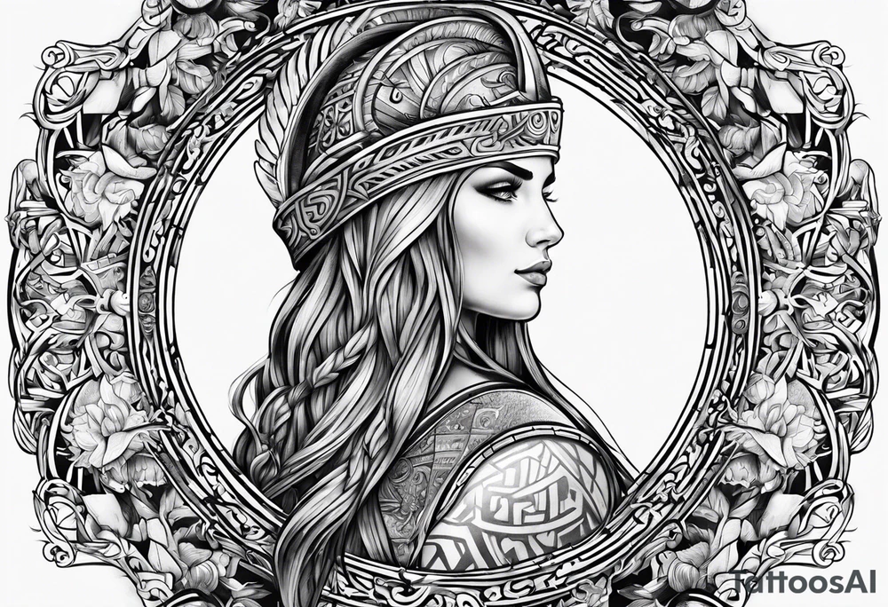 Wikinger tattoo idea