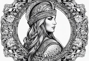 Wikinger tattoo idea