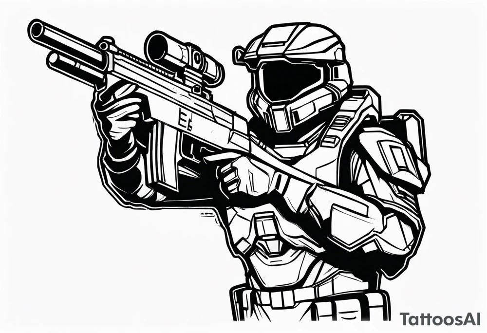 halo 3 odst tattoo idea