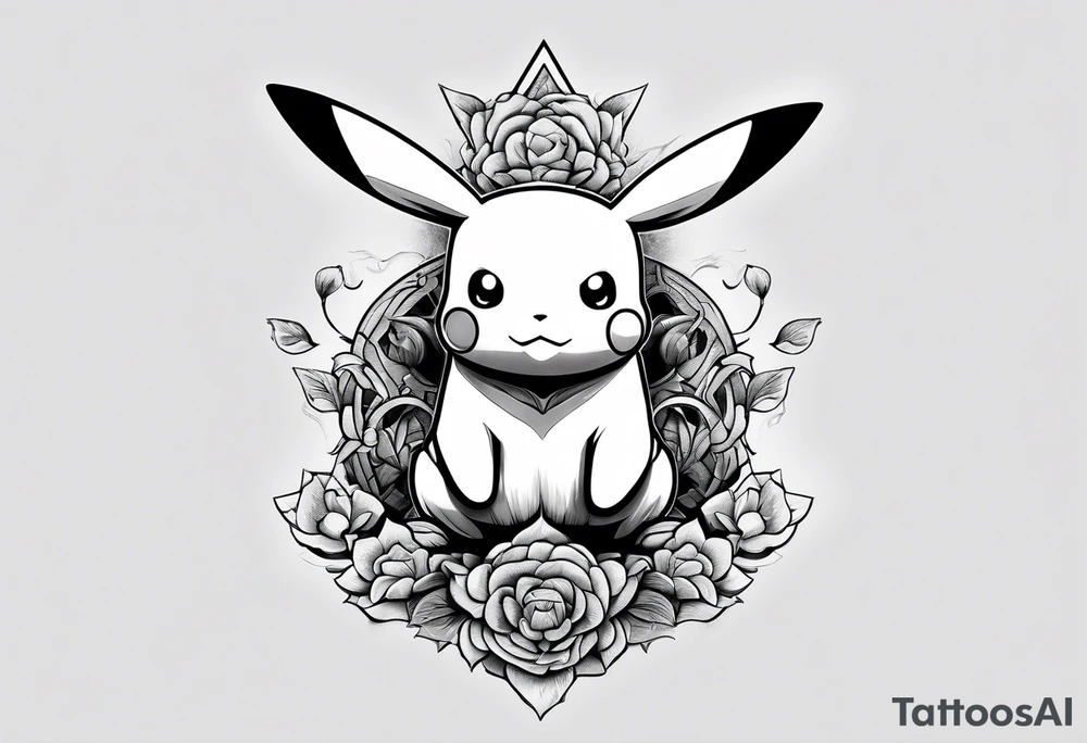 pikachu tattoo idea