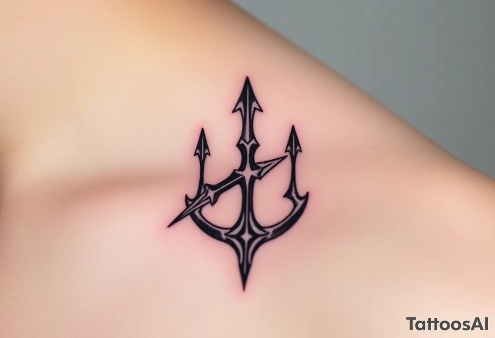 trident tattoo idea