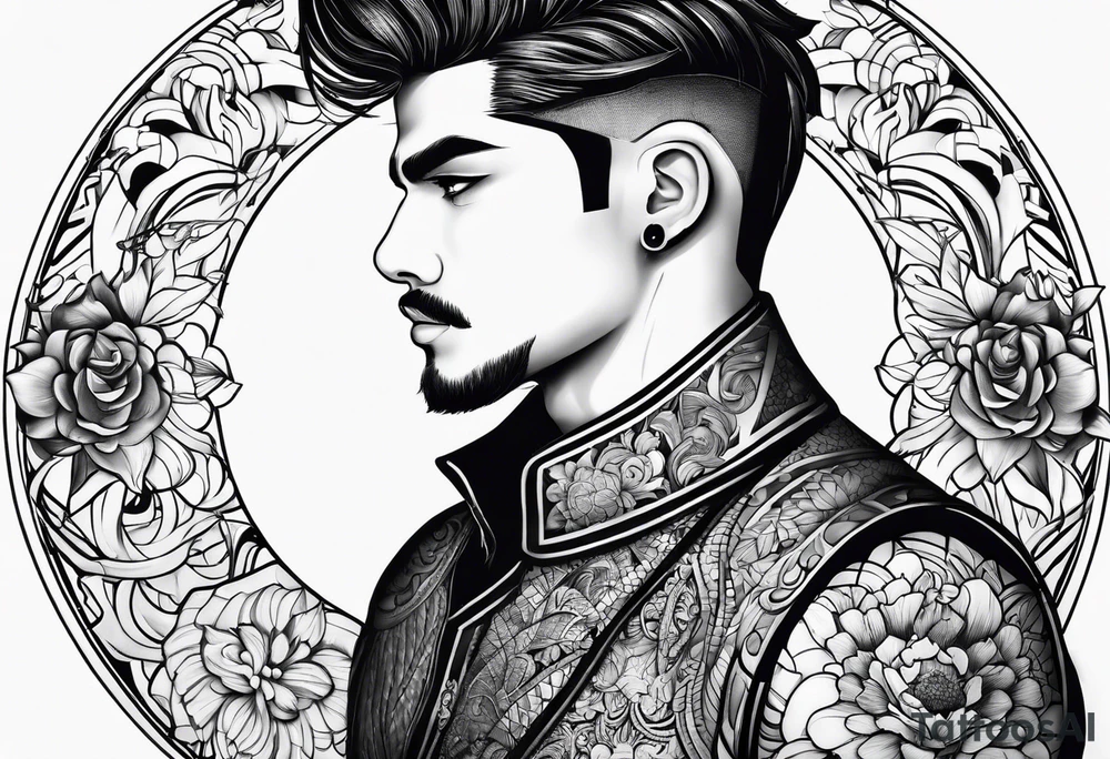 son half sleeve tattoo idea