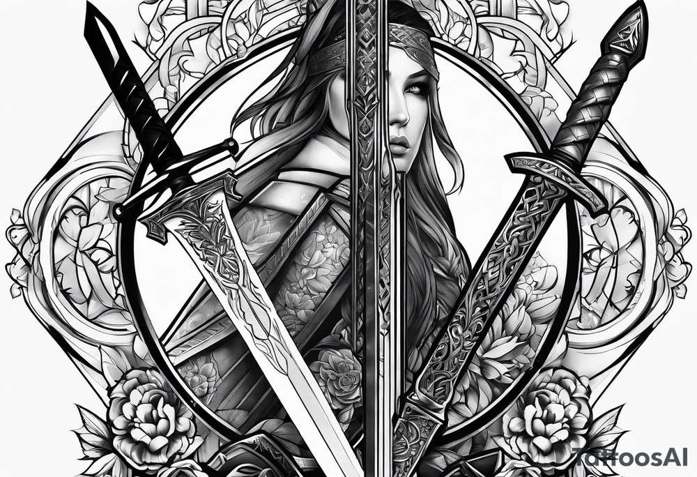 Viego's sword tattoo idea