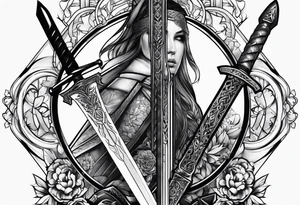 Viego's sword tattoo idea