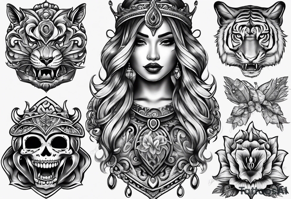 Granchio chicano tattoo idea