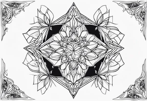 crystal tattoo idea