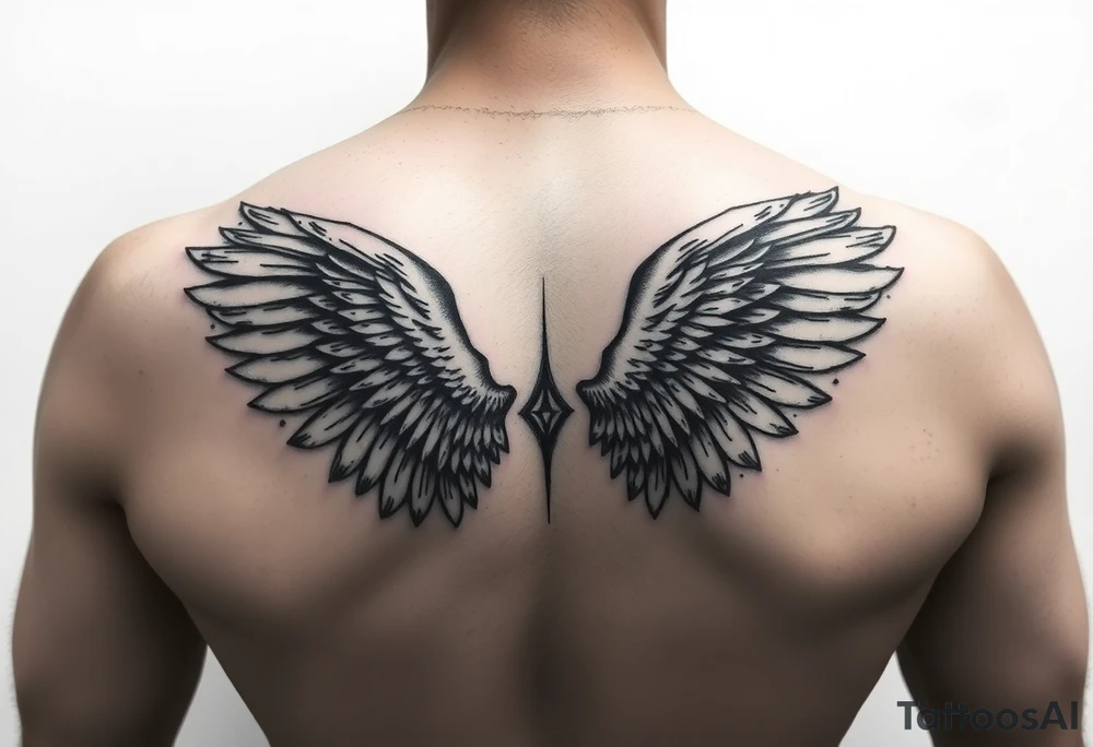 Angel wings 
William tattoo idea