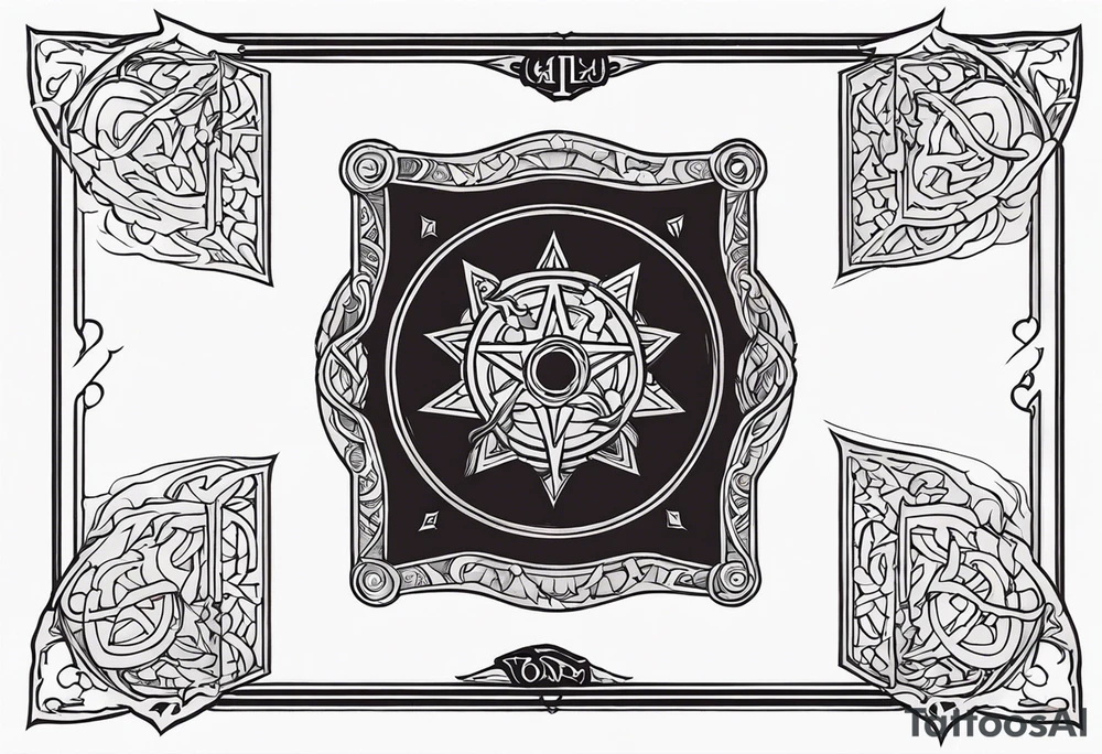 Malazan book of the fallen inspired tattoo idea