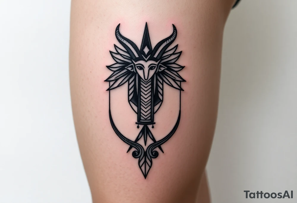 the egyptyan mythology Horus associated with Taurus ruled by Venus which govern love, pleasure and material possessions. tattoo idea