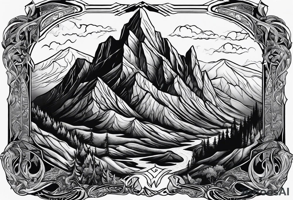 Erebor tattoo idea