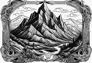 Erebor tattoo idea