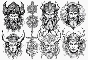 Norse god meili tattoo idea