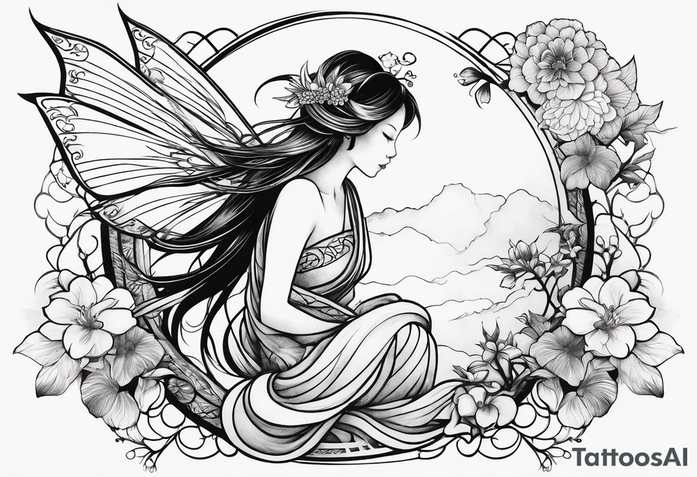 Fairy tattoo idea