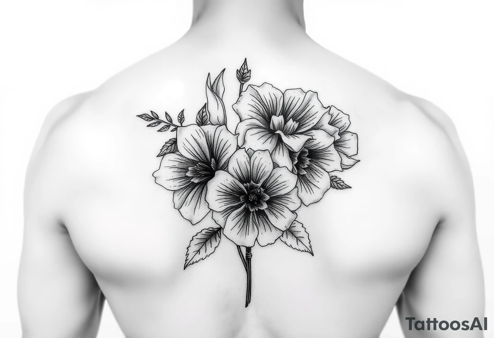 Flowers, sober tattoo idea