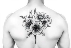 Flowers, sober tattoo idea