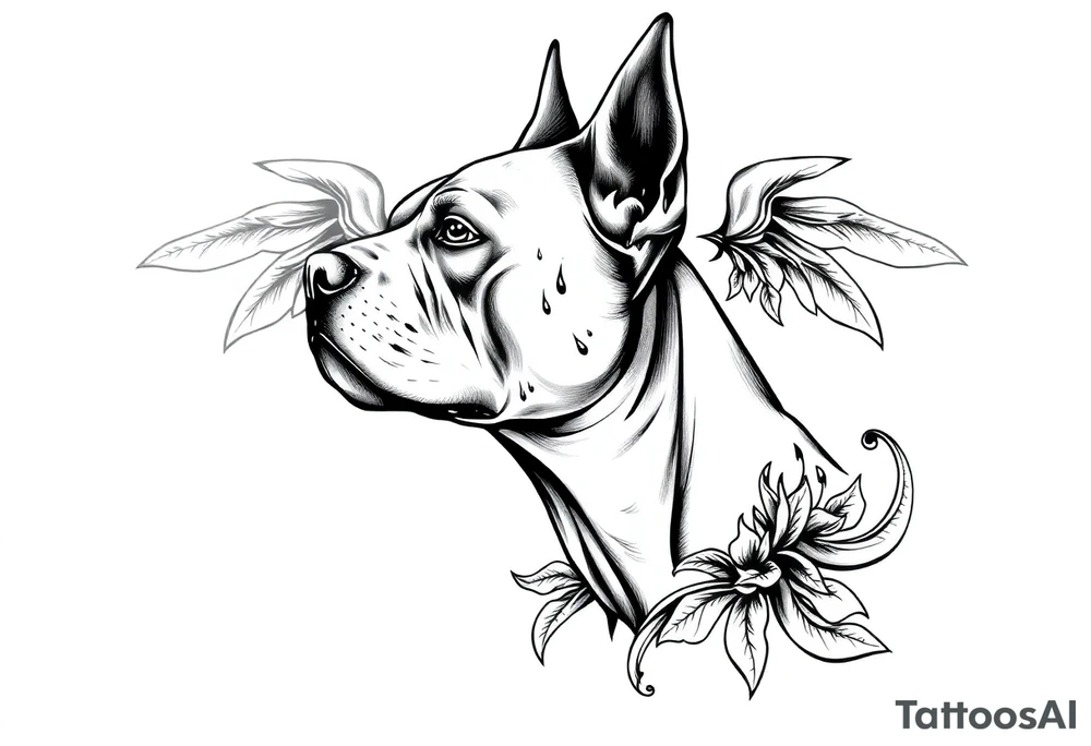 PITBULL tattoo idea