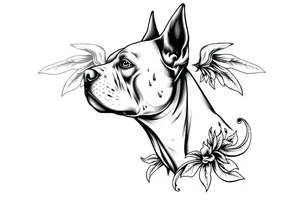 PITBULL tattoo idea