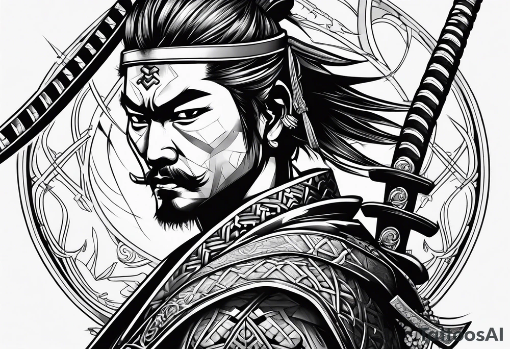 Samurai tattoo idea