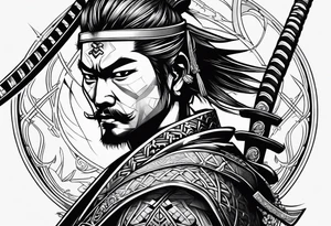 Samurai tattoo idea