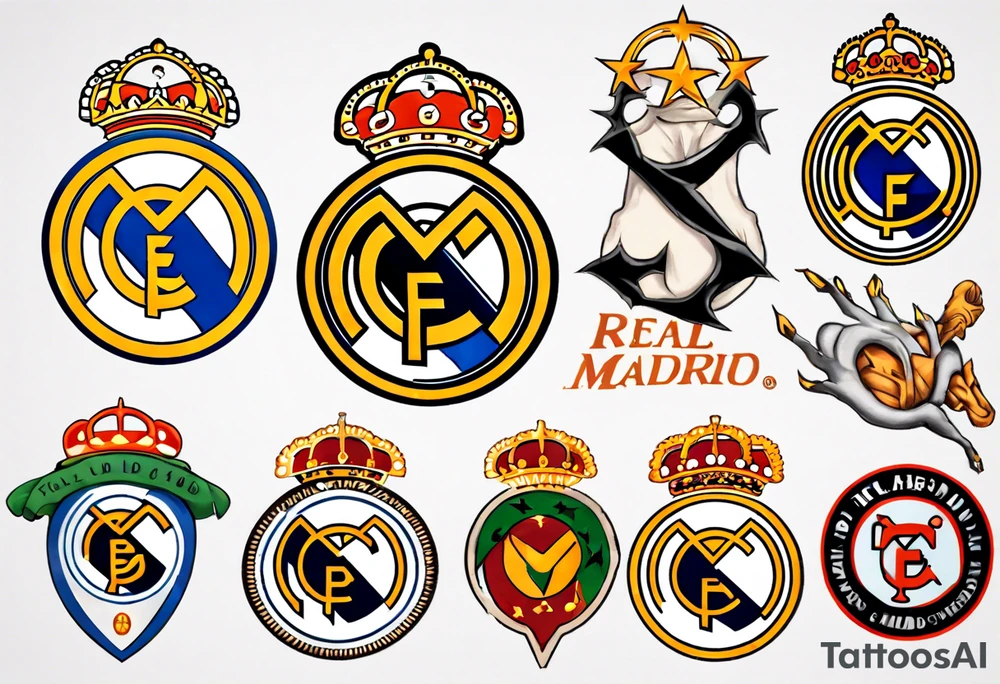 Real Madrid tattoo idea