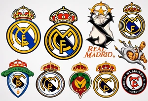 Real Madrid tattoo idea