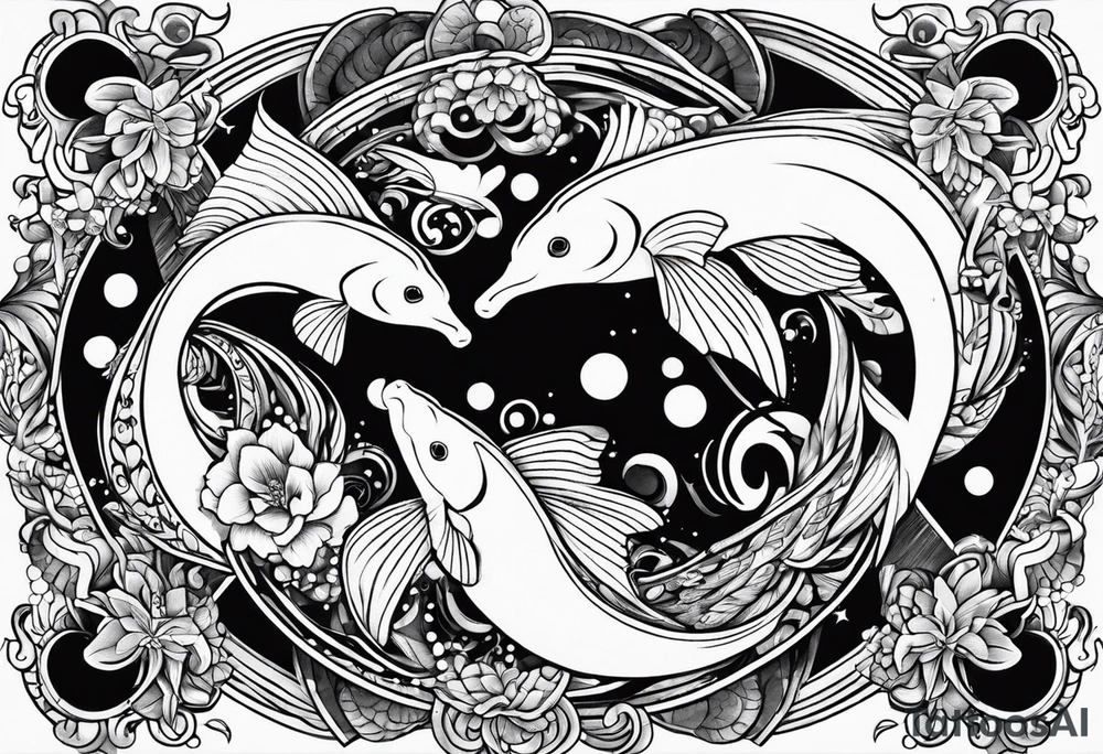 masculine pisces friendship tattoo idea tattoo idea
