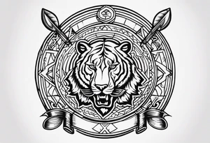 Integrity, strength, cheated on ,survivor symbolism tattoo idea