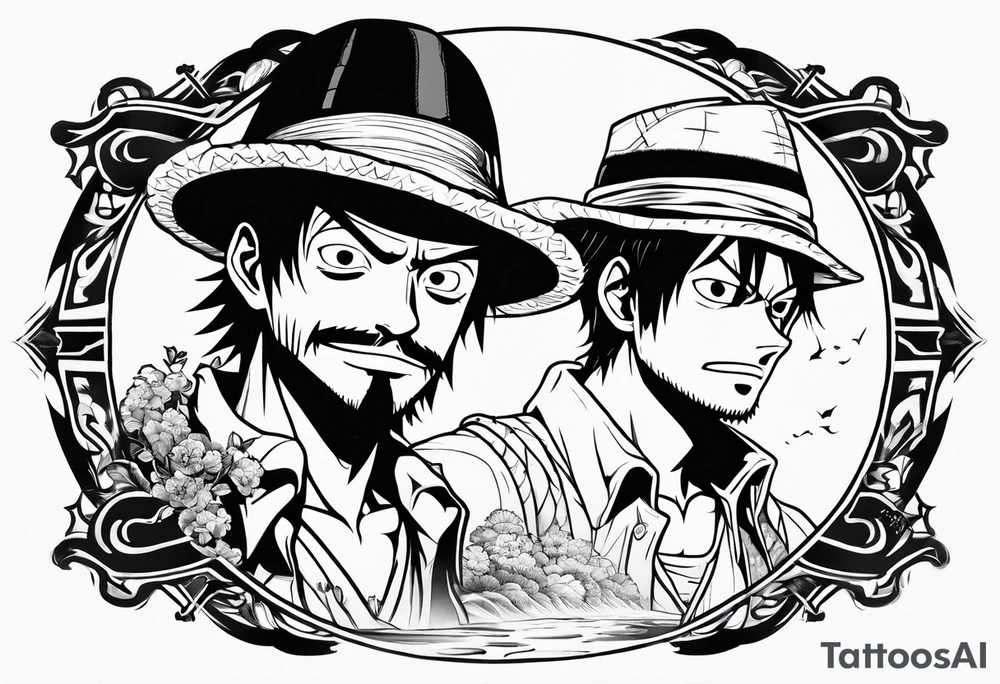 luffy tattoo idea