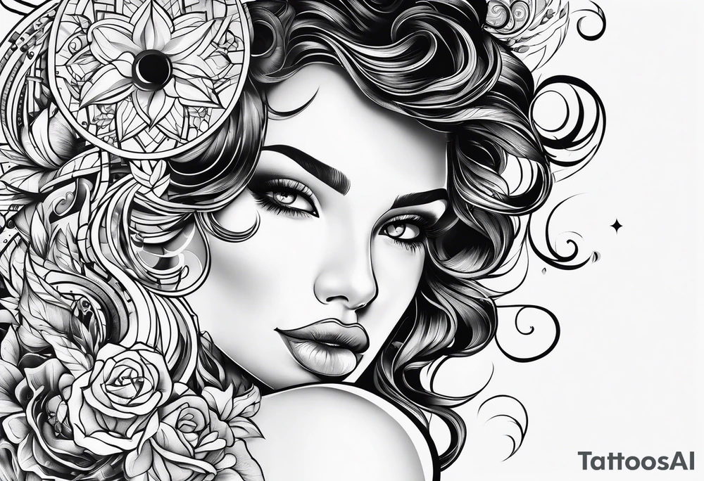 Sexy design tattoo idea