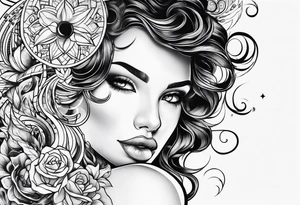 Sexy design tattoo idea