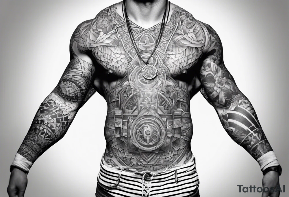 atlas shrugging tattoo idea