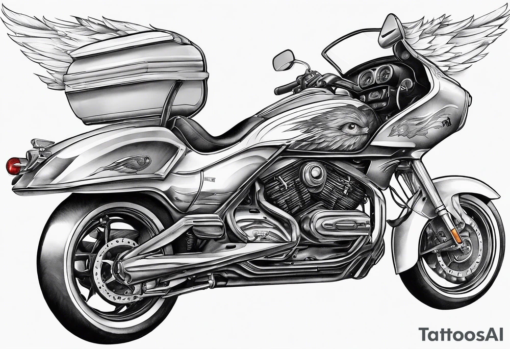 flying cars tattoo idea