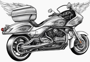 flying cars tattoo idea