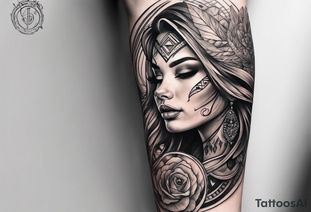 forearm sleeve tattoo idea