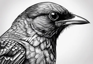 Blackbird tattoo idea