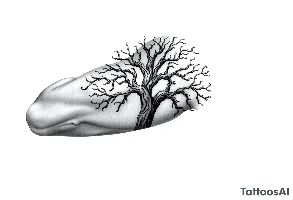 Tree of life celtic tattoo idea