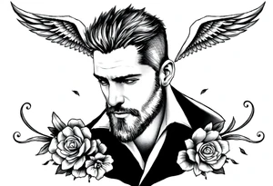 Memorial brother Dennis 24-01-12 tattoo idea