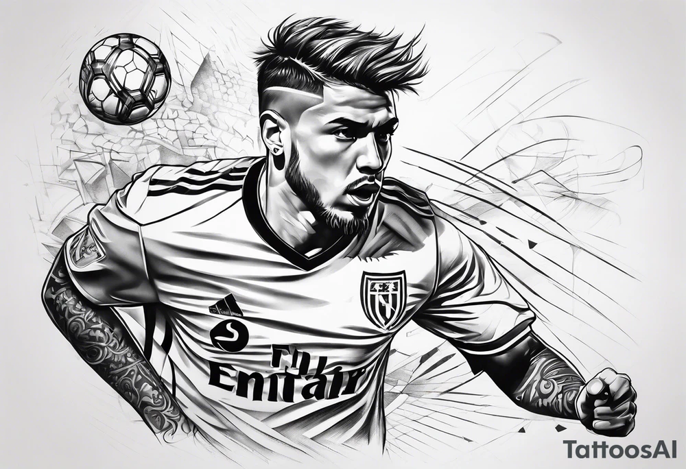 Soccer tattoo idea
