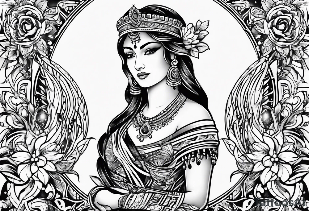 Família e Deus tattoo idea