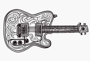 Rock a billy arm sleeve tattoo idea