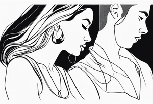 pair couple tattoo tattoo idea