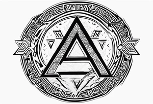 Valhalla fire runes lightning thunder
Sword shield valknut tattoo idea