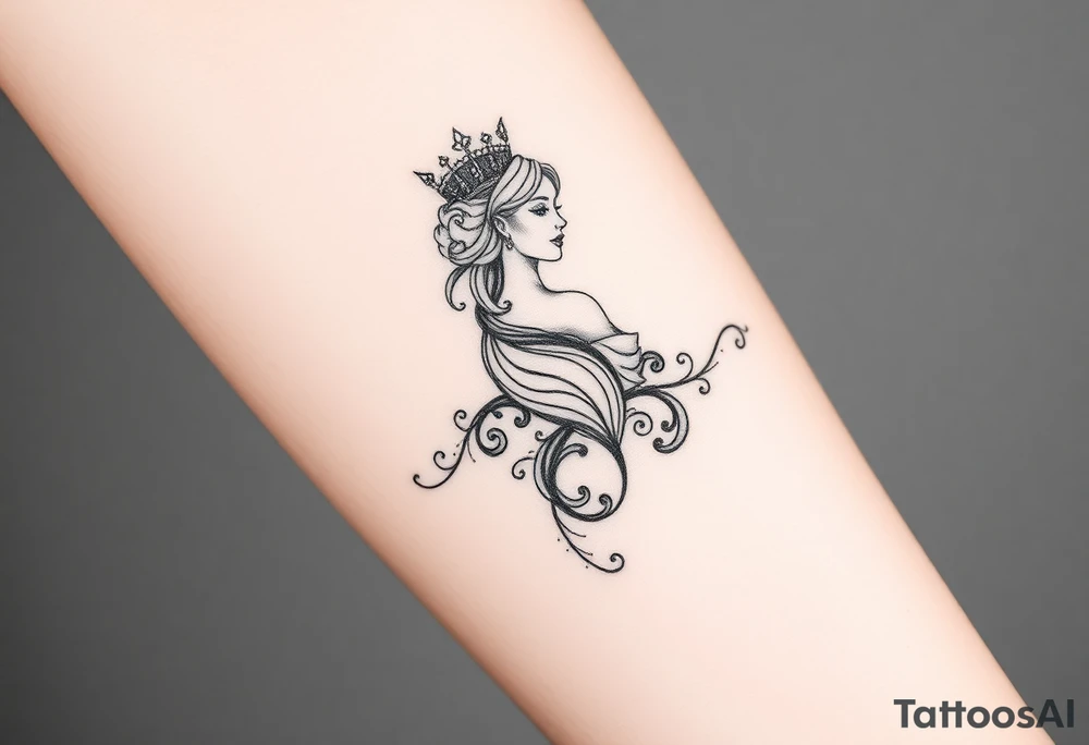 the empress tattoo idea