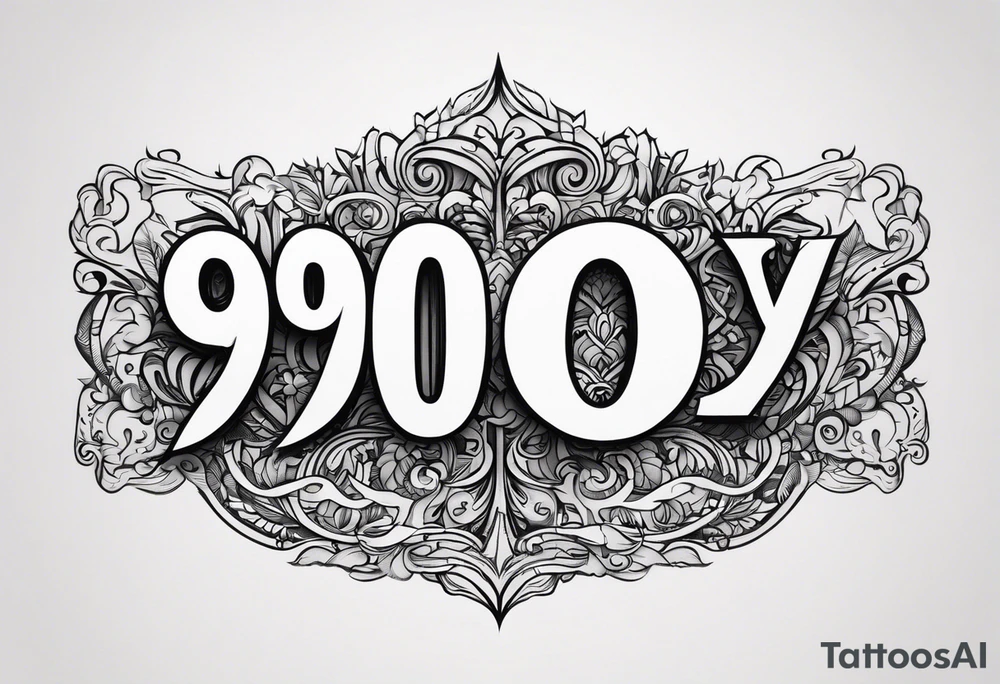 900 Days tattoo idea