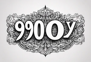 900 Days tattoo idea