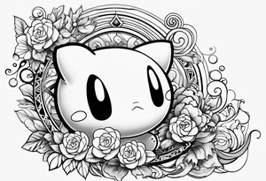 Kirby from Nintendo tattoo idea